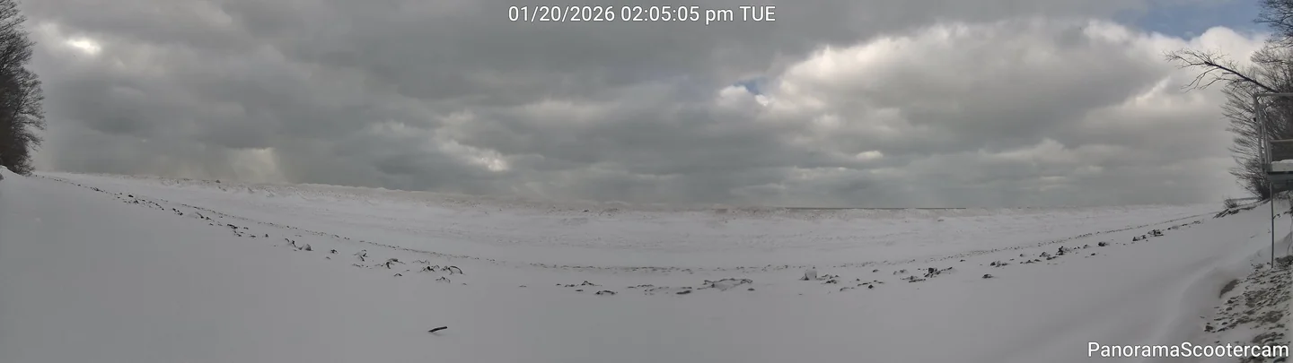 Panorama Lake Michigan View